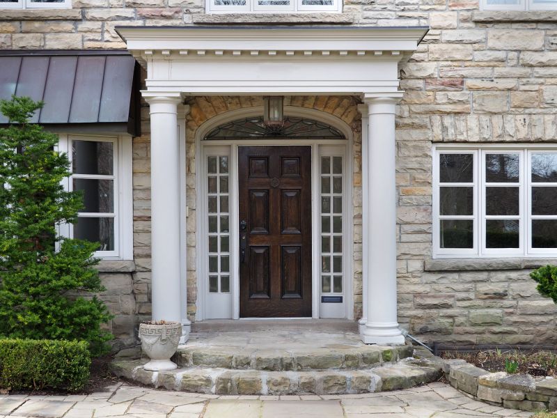 Natural Stone Entryway
